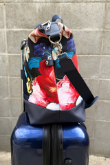 AS Overnight Bag - Navy Petal Chorus