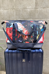 AS Overnight Bag - Navy Petal Chorus