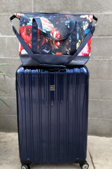 AS Overnight Bag - Navy Petal Chorus