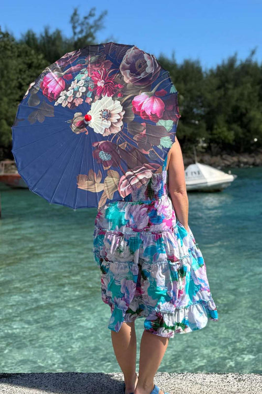 Sun Parasol - Rose Garden