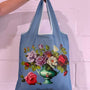 AS Reusable Bag - Blue Rambling Rose