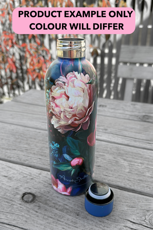 AS Water Bottle - Pink Flower Bomb | PRE ORDER LATE NOV