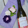 AS Wine Gift Bag - Mauve Floral
