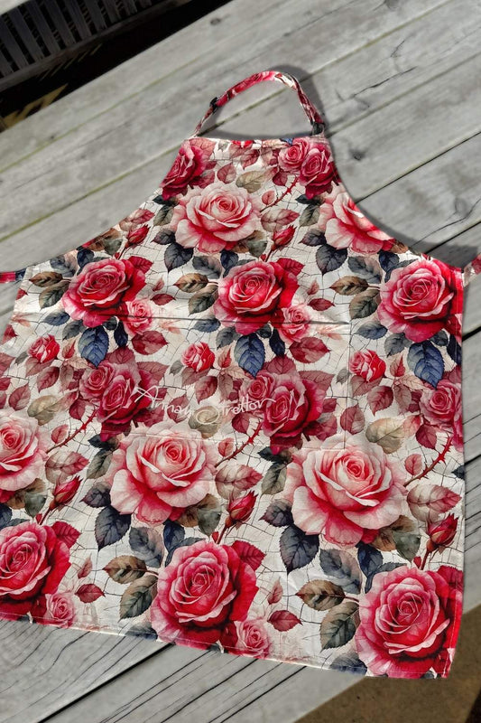 AS Apron - Heart Rose