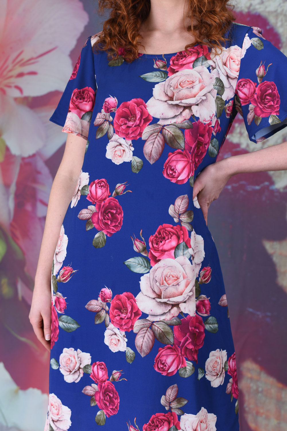 Austin Millie Dress - Roses