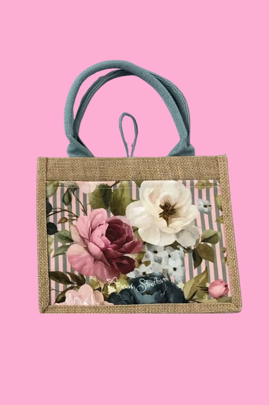 Baby Jute Bag - Vine Party Stripes | PRE ORDER LATE NOV