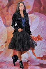 Frill You Petticoat - Black