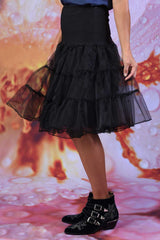 Frill You Petticoat - Black
