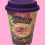 Bamboo Eco Coffee Cup - Peony