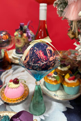Annah Stretton Night Garden bauble – festive floral decoration