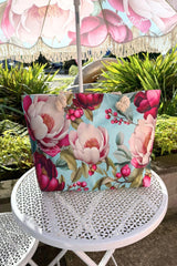 Annah Stretton Crimson Whisper travel tote bag