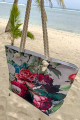 AS Large Beach Bag - J'adore Roses