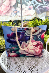 AS Large Beach Bag - Petal Poem