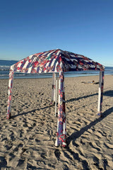 AS Beach Cabana - Ataahua Floral Stripe