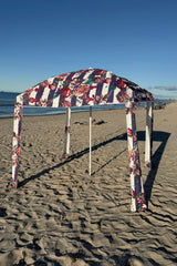AS Beach Cabana - Ataahua Floral Stripe