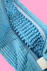 Blushing Blue Shoe Wash Bag
