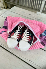 Blushing Pink Shoe Wash Bag