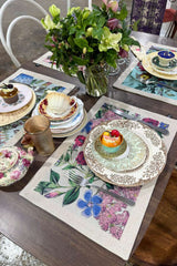 Botanical Floral Placemat Set