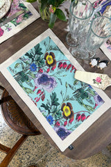 Botanical Floral Placemat Set