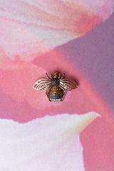 Bronze Bee Brooch
