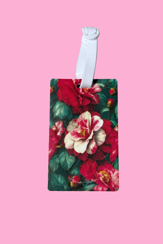 Luggage Tag - Camellia Winter