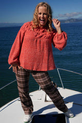 Charlotte Bambi Sweater - Cherry Dream