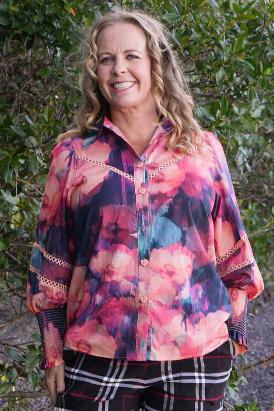 Have Faith Blouse - Petal Pixels