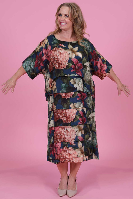 Annie Dress - Floral Rhythm