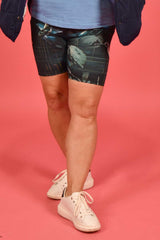 Shannon Phone Pocket Bike Shorts - Midnight Avery