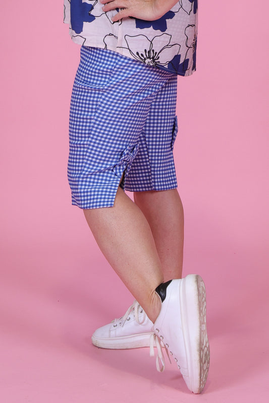 Kaye Capri - Blue Check