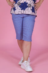Kaye Capri - Blue Check