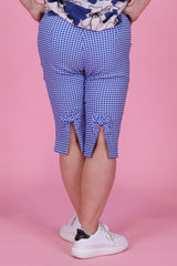 Kaye Capri - Blue Check