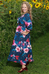 Romantic floral midi dress Annah Stretton