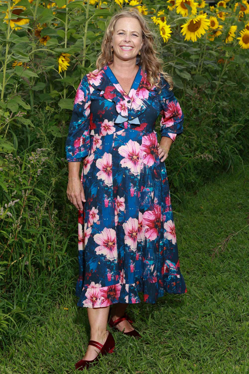 Briar Dress Garden Glitch Annah Stretton