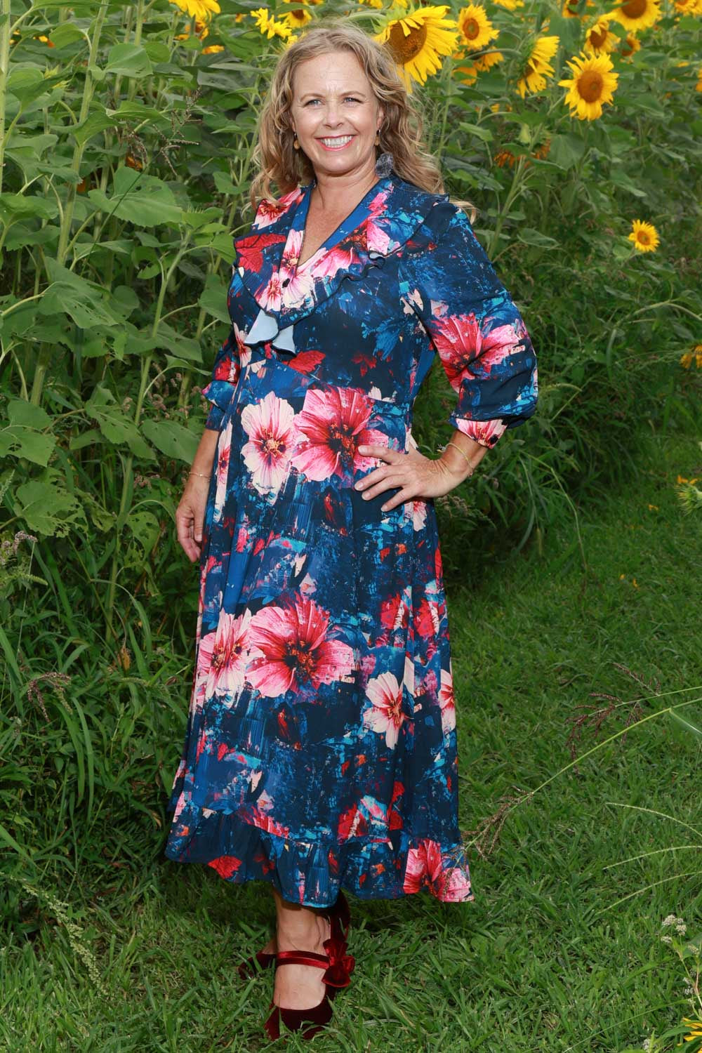 Briar Dress Garden Glitch Annah Stretton