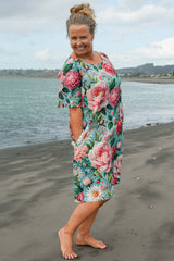 Carey Dress - Garden Flourish