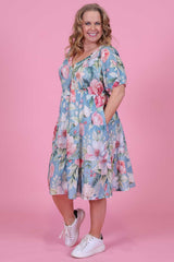 Corsica Violet Dress - Rosetta