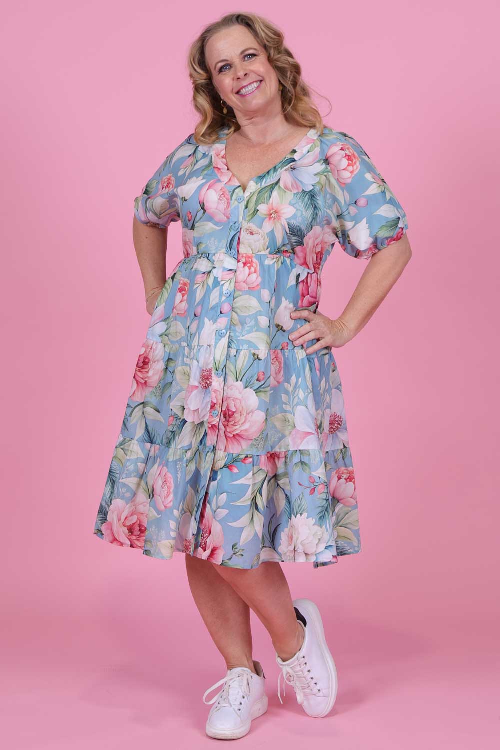Corsica Violet Dress - Rosetta