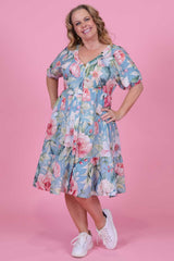 Corsica Violet Dress - Rosetta