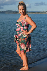 Gracie One-Piece Bather - Whispering Petals