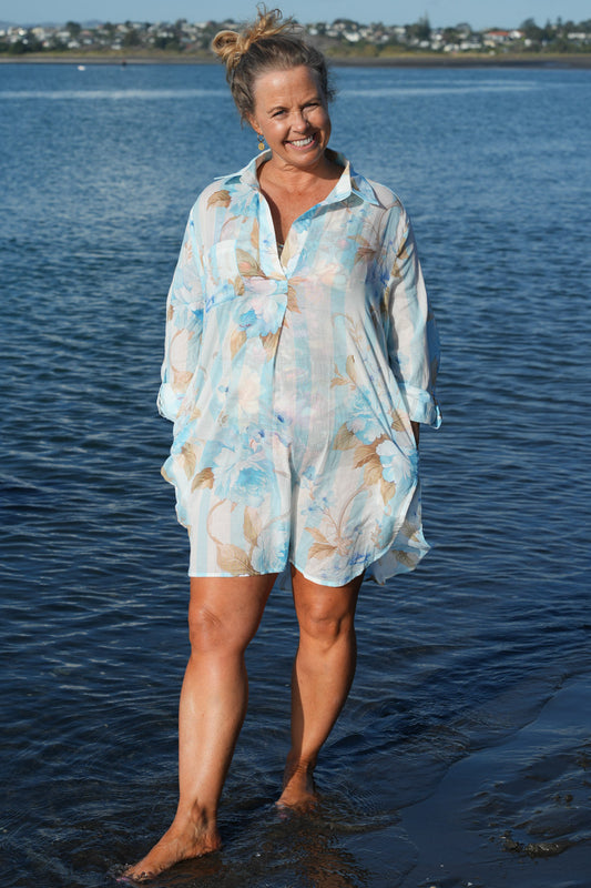 Maisie Shirt - Rose Lane - Blue