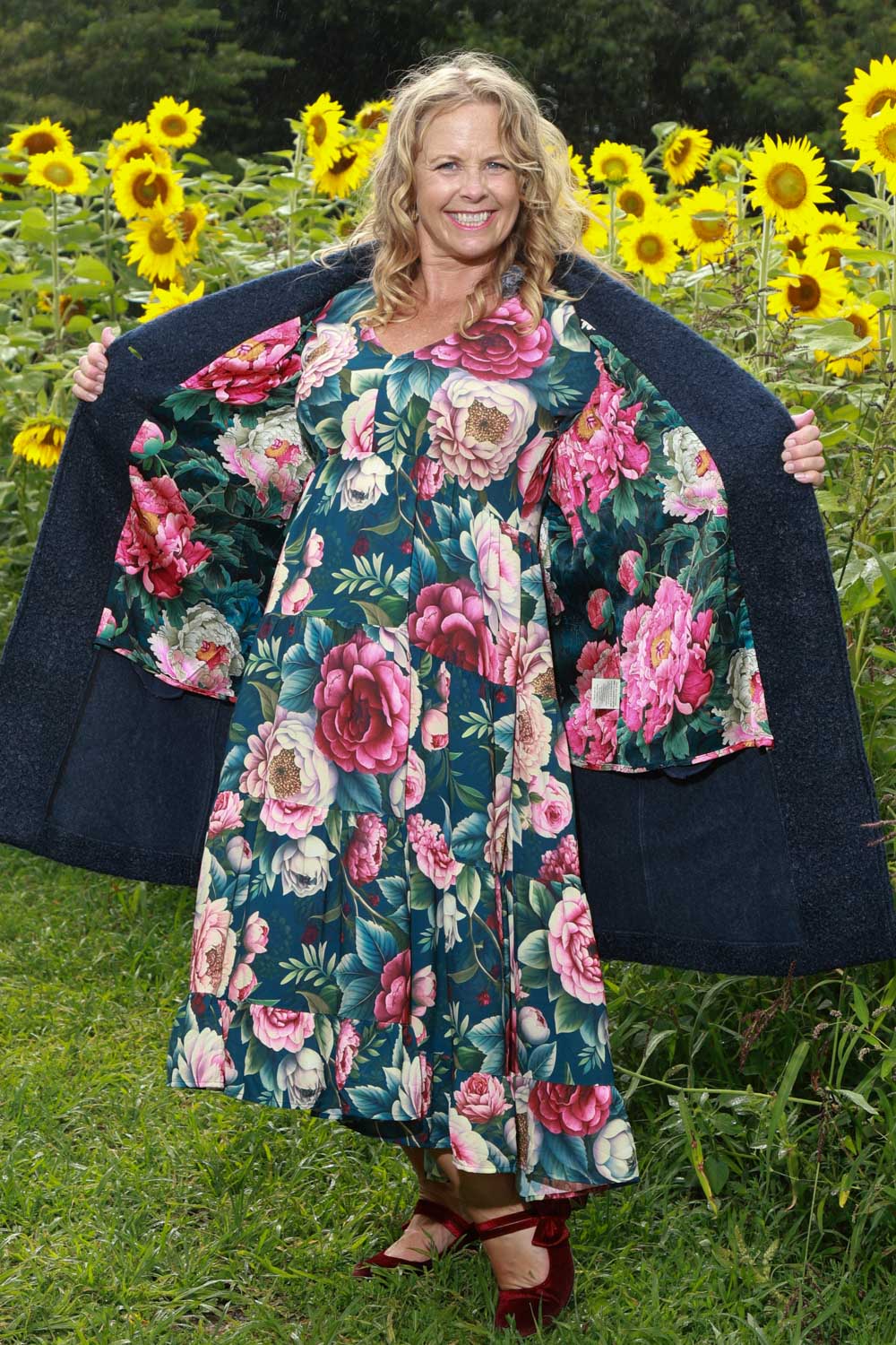 Winter outerwear navy coat