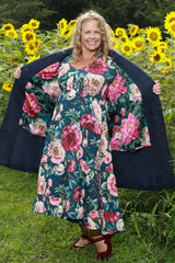 Winter outerwear navy coat