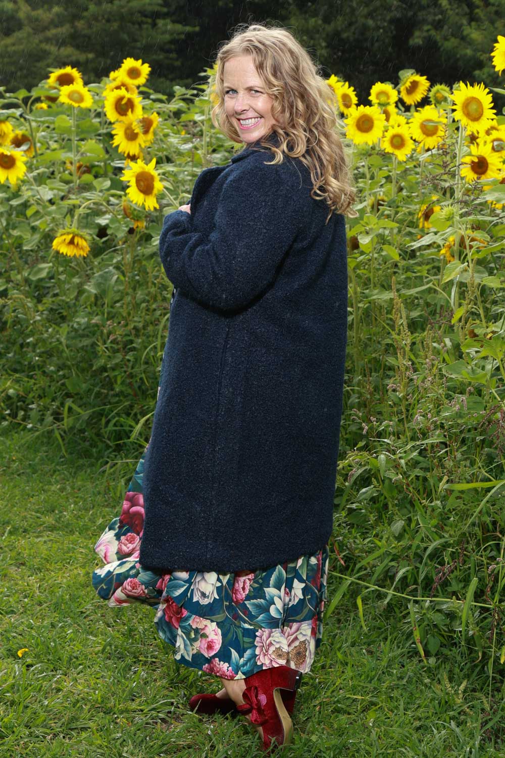 Elegant womens coat Annah Stretton
