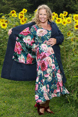Annah Stretton Heloise Coat navy