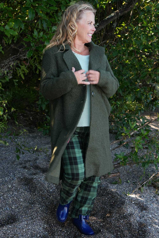 Heloise Coat - Forest | SALE