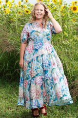 Annah Stretton Indie Dress floral cotton dress
