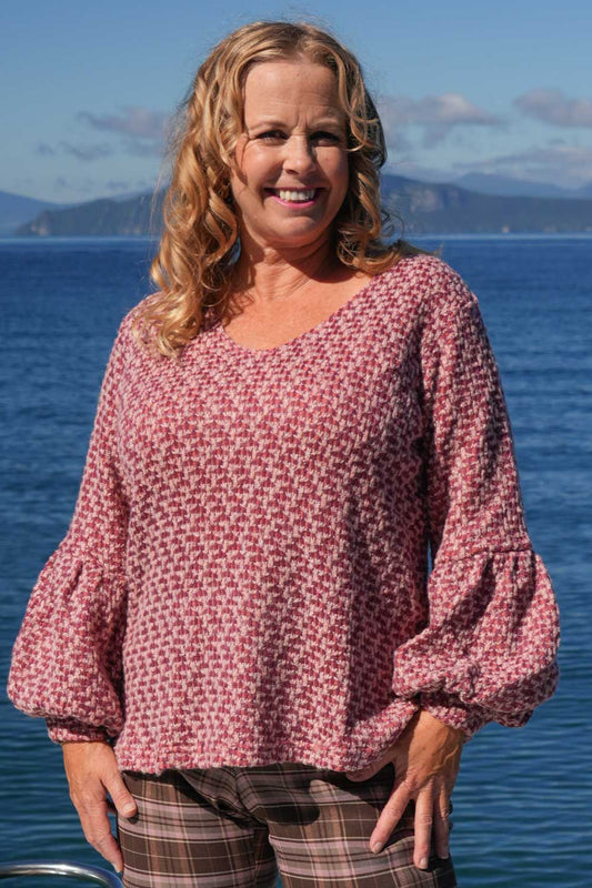 Izzy Freya Sweater - Brick