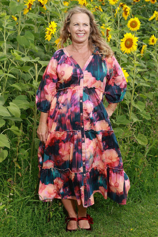 Jasmine Bloom Dress Petal Pixels Annah Stretton