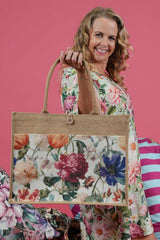 Jute Bag - Garden Gala